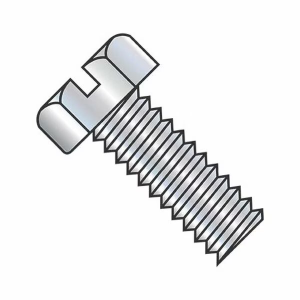 #10-32 x 5/8 in Slotted Flange Hex Machine Screw, Zinc Plated Steel, Usa Industrials, Mfr#: BULK-SCRW-6958